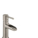 hansgrohe 14127821 Talis C Single Hole Faucet Open Channel in Brushed Nickel