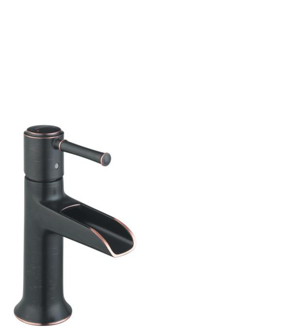 hansgrohe 14127921 Talis C Single Hole Faucet Open Channel in Rubbed Bronze