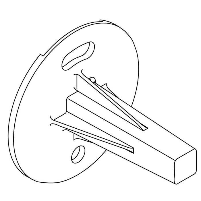 KOHLER K-1413090 Plate, Wall Mount