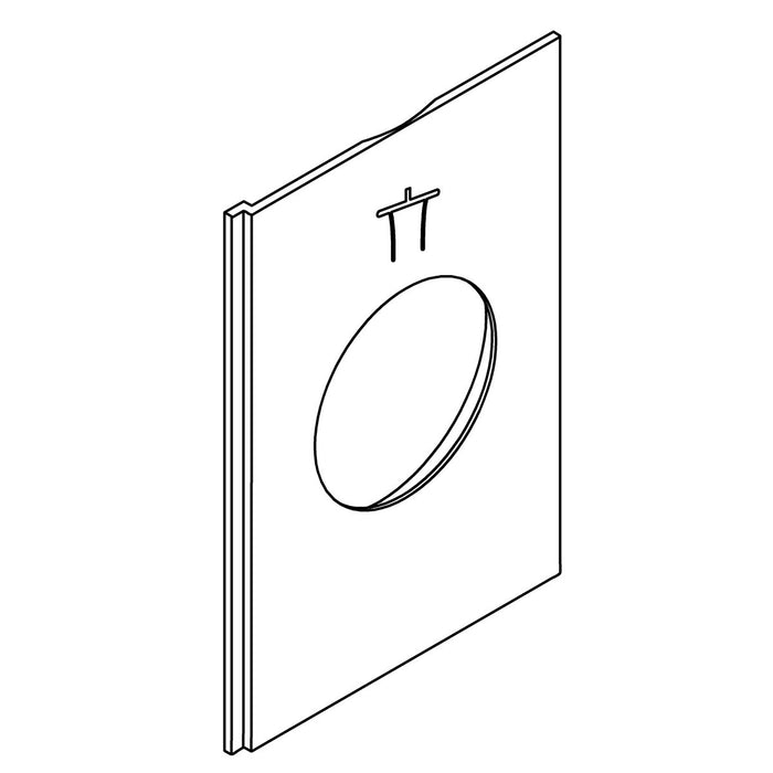 KOHLER K-1413569 Icon Trim Plate