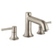 hansgrohe 14313821 Talis C Roman Tub Filler Faucet Non Diverter in Brushed Nickel