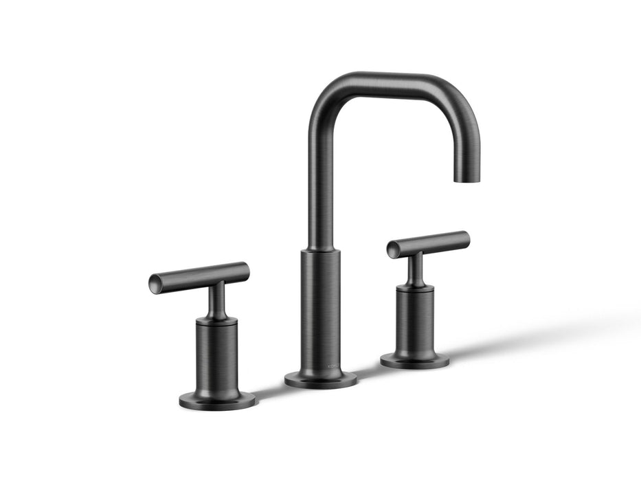 KOHLER Purist Widespread bathroom sink faucet with Lever handles, 1.2 gpm