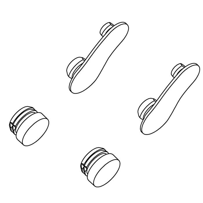 KOHLER K-1442407 Seat Bumpers Kit