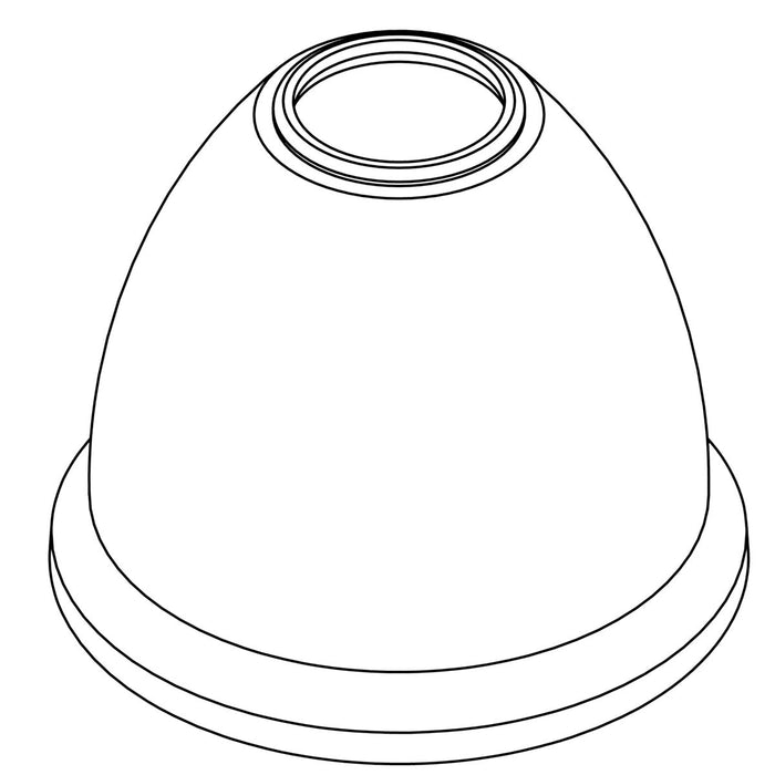 KOHLER K-1480875 Shade, White Glass