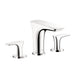hansgrohe 15073001 Pura Vida 1.2 GPM Widespread Bathroom Faucet with Eco Right Quick Clean and Comfort Zone Technologies in Chrome