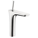 hansgrohe 15081001 Pura Vida 1.2 GPM Single Hole Bathroom Faucet with Eco Right Quick Clean and Comfort Zone Technologies - Less Drain Assembly in Chrome
