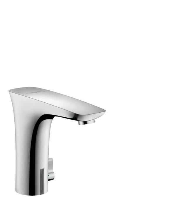 hansgrohe 15170001 Pura Vida 1.5 GPM Single Hole Bathroom Faucet with Eco Right and Comfort Zone Technologies in Chrome
