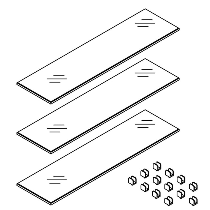 KOHLER K-1522016 Glass Shelf Kit