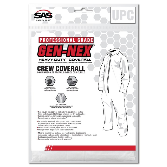 SAS Safety 6994 GenNex Hooded Pro Grade Coverall - XL