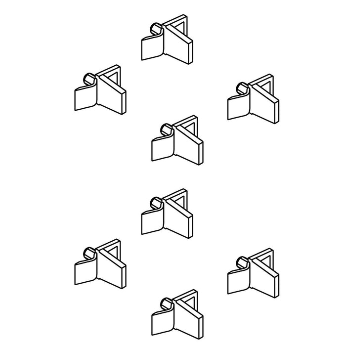 KOHLER K-1525127 L-Shaped Shelf Clip Kit