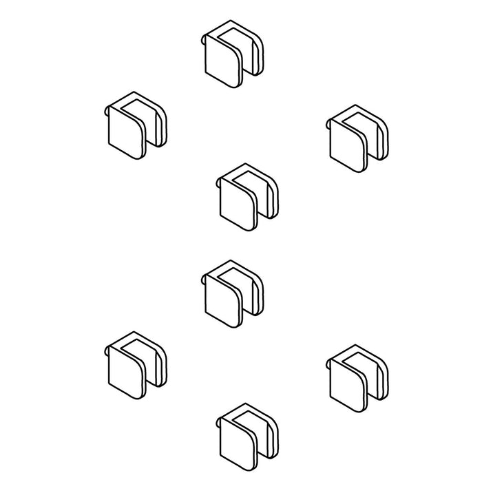 KOHLER K-1525128 C-Shaped Shelf Clip Kit