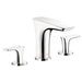 hansgrohe 15440001 Pura Vida Roman Tub Filler Faucet Non Diverter with Metal Lever Handles Less Valve in Chrome