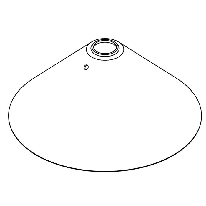 KOHLER K-1549025 Glass Shade, White Jade Pendant