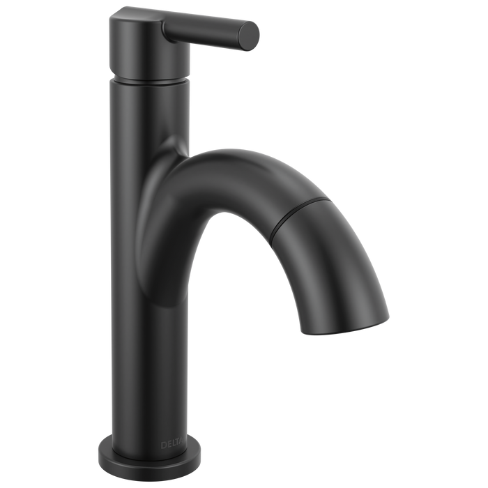 Delta Nicoli 15749LF Single Handle Pull-Down Bathroom Faucet - Matte Black