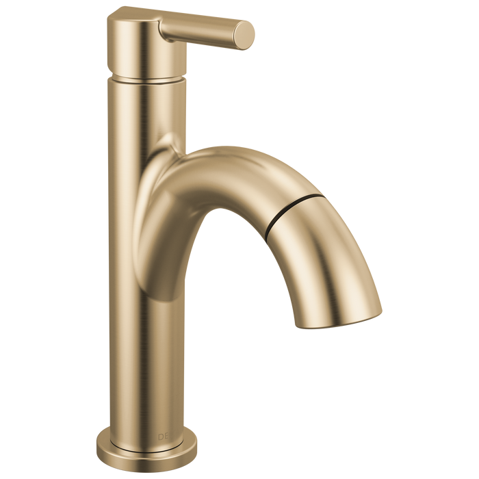 Delta Nicoli 15749LF Single Handle Pull-Down Bathroom Faucet - Champagne Bronze