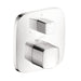 hansgrohe 15771001 Pura Vida Thermostatic Valve Trim with Integrated Diverter and Volume Controls - Less Valve in Chrome