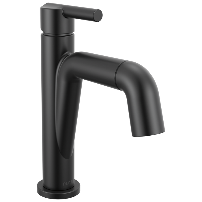 Delta Nicoli 15849LF Single Handle Pull-Down Bathroom Faucet - Matte Black