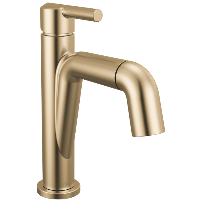 Delta Nicoli 15849LF Single Handle Pull-Down Bathroom Faucet - Champagne Bronze