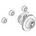 KOHLER K-1592057 Control Valve Repair Kit