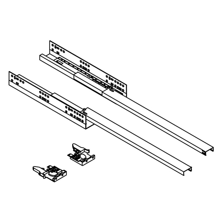 KOHLER K-1592774 450MM Pair Drawer Slides with Clips