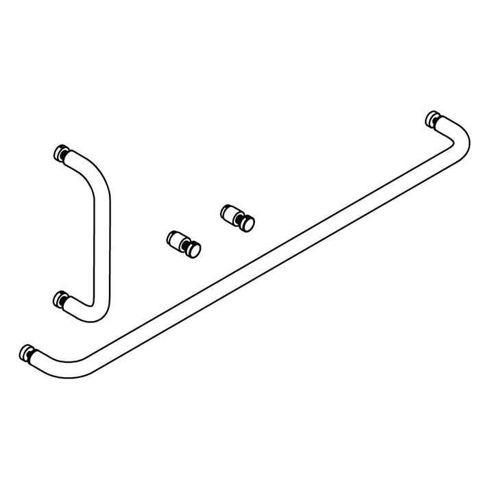 KOHLER K-1599123-02 Towel Bar 30" And Handle Kit