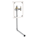 Commercial 1600T Series: Electronic Concealed Hardwire Flush Valve Rough-In