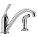 Delta 175-DST Classic Single Handle Kitchen Faucet with Spray