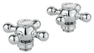 Grohe 18733 Geneva 2 3/8 Inch Cross Handles with StarLight Technology