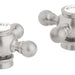 Grohe 18733 Geneva 2 3/8 Inch Cross Handles with StarLight Technology