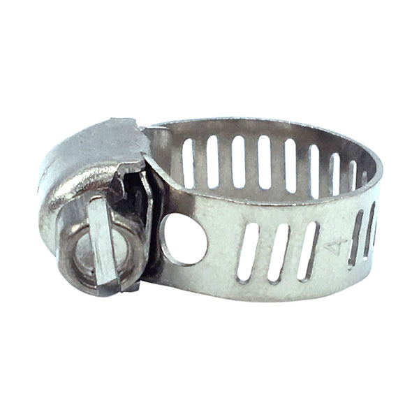 Wal-rich Corporation 2209004 #4 Stainless Steel Hose Clamp | Fits 7/32" to 5/8"