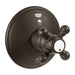 Grohe 19219 Geneva 4 Inch Three Way Diverter Valve Trim with Cross Handle