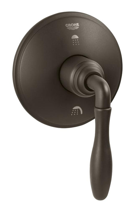 Grohe 19221 Seabury 4 Inch Three Way Diverter Valve Trim with Lever Handle