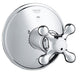 Grohe 19222 Seabury 4 Inch Three Way Diverter Valve Trim with Cross Handle