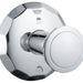 Grohe 19271 Kensington 4 1/4 Inch Three Way Diverter with Round Corona Handle