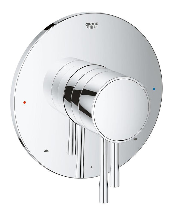 Grohe 19494 Essence 7 3/8 Inch Custom Shower Thermostatic Trim with Control Module