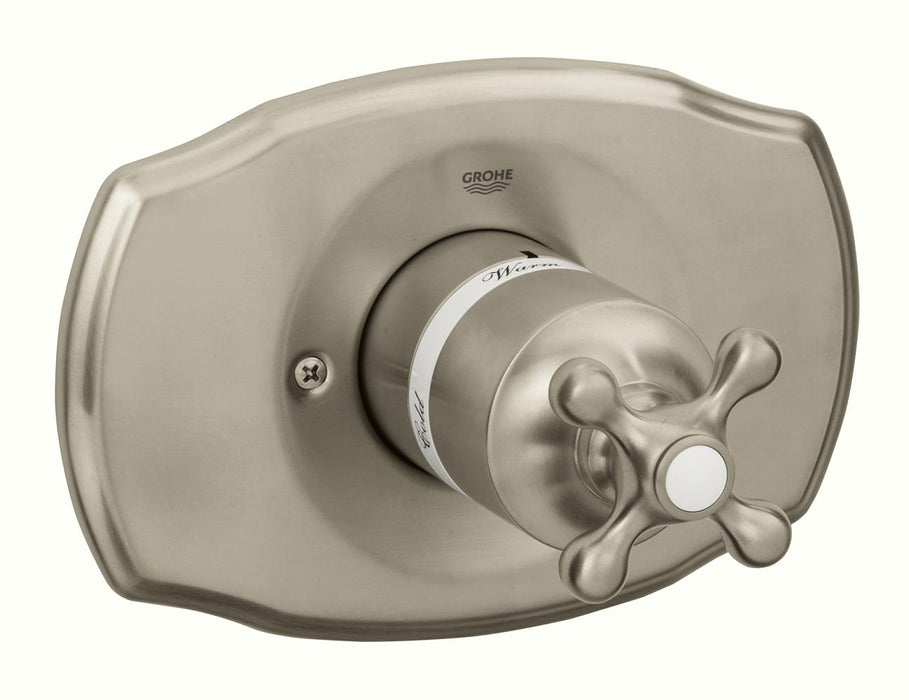 Grohe 19707 Seabury 7 1/2 Inch Pressure Balance Valve Trimset with Matching Handles