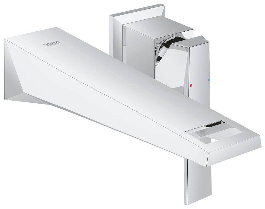 Grohe 1978400A Allure Brilliant 8 1/4 Inch Single Handle Wall Mount Bathroom Faucet