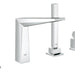 Grohe 19787001 Allure Brilliant Four-Hole Bathtub Faucet with Handshower