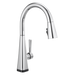 Delta Lenta: Single-Handle Pull-Down Kitchen Faucet with Touch2O Technology
