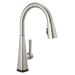 Delta Lenta: Single-Handle Pull-Down Kitchen Faucet with Touch2O Technology
