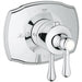 Grohe 19822 Grohflex 2000 7 1/2 Inch Single Function Thermostatic Shower Trim with Control Module