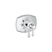 Grohe 19825 GrohFlex 7 1/2 Inch Authentic Dual Function Thermostatic Trim with Control Module