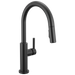 Delta Nicoli 19867LF Single Handle Pull-Down Kitchen Faucet - Matte Black