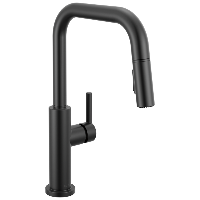 Delta Nicoli 19868LF Single Handle Pull-Down Kitchen Faucet - Matte Black