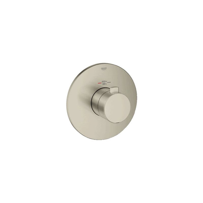 Grohe 19879 Europlus Thermostatic Shower Trim for Custom Shower - Requires Separate Volume Control