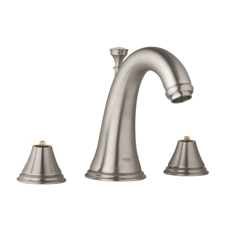 Grohe 20801 Geneva 8 Inch Widespread Two-Handle Bathroom Faucet