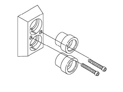 KOHLER K-21288 Bracket Assembly, Wall