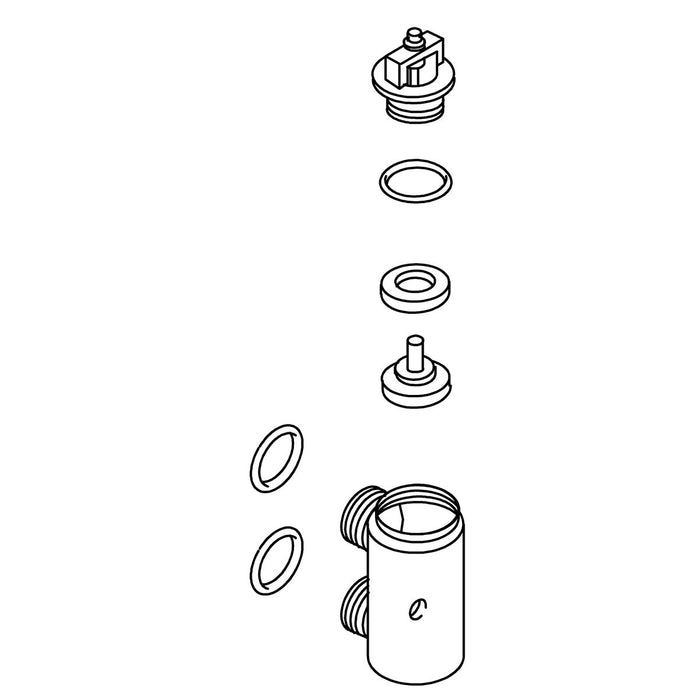 KOHLER K-21289 Body Assembly, Vacuum Breaker