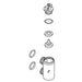 KOHLER K-21289 Body Assembly, Vacuum Breaker