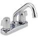 Delta 2133LF Classic Two Handle Laundry Faucet